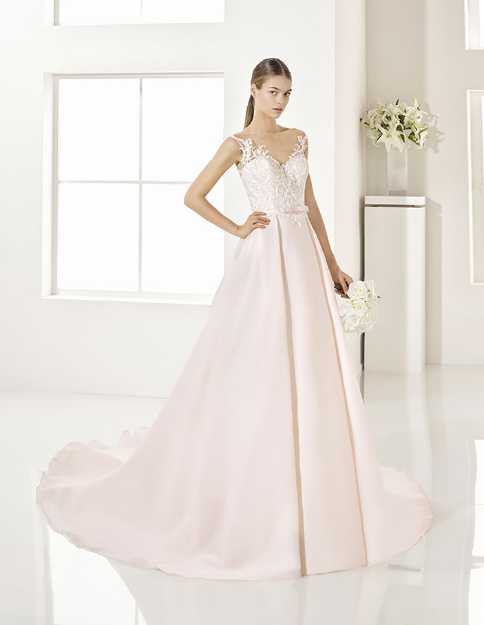 Vestidos de novia en color rosa! | Dressbori