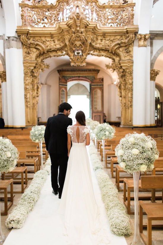 Protocolo de bodas: ¿Cuál es el orden de entrada de los invitados? |  Dressbori
